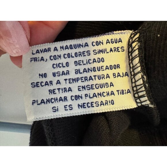 Caribbean Joe Knit Hoodie Button Up Size Medium Navy Blue Pockets NWT - Picture 4 of 7